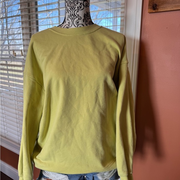 ✨ Lululemon Perfectly Oversized Crew Sweatshirt – Yellow ✨ - Picture 2 of 3